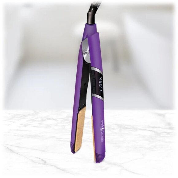 PROCABELLO Nano Fiber Flat Iron w/Zero Friction Technology (Purple) NEW IN BOX! - Picture 7 of 9